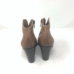 Vince Camuto  Franell 8.5 Brown Leather High Heel Bootie Ankle Boot Photo 3
