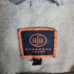 Boom Boom Jeans Jean Jacket Sz M distressed patches Photo 4