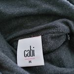 CAbi  #3231 Charcoal Gray Modern Recess Soft Stretch Hooded Top M Photo 5