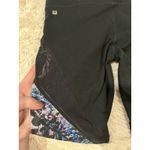 Fabletics  Leggings Womens Sz M 8 Black Color-Block Animal Mesh Accent See Pics Photo 10