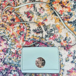 Kate Spade  Newbury Lane Sally Crossbody in Light Tiffany Blue Photo 0