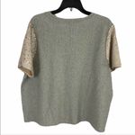 A New Day gray & sequins sleeves sweatshirt XXL Photo 6