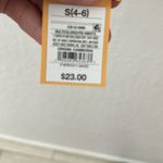 Kona Sol  Red White Blue Striped Tie-Front Bralette Bikini Top Small Photo 2