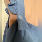 The Comfy And Ready Reilly Ruffle Maxi Dress In Dusty Blue Photo 7