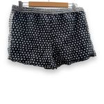 Lele Sadoughi x Roller Rabbit Black, White & Pink Heart Print Pajama Set Sz L Photo 5