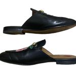 Gucci Princetown Floral Embroidered Loafers Slip On Slippers Mules Photo 5