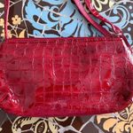 Brighton RED patent Leather Crossbody Bag Photo 3