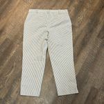 Talbots  PERFECT CROP PANTS - STRIPE‎ - CURVY FIT Size 10 Photo 5