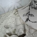 BCBGMAXAZRIA  Jillea Vegan Leather Dress in French‎ Cream Combo Photo 9