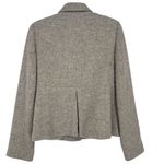 Banana Republic  Tweed Wool Blend Peacoat Gray Size Medium Photo 4
