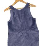 Free People Jumper Dress Womens Extra Small Blue Corduroy A Line 70s Pockets Photo 9