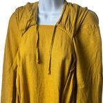 Completo Lino by Arthurio 100% Linen Gold Hooded Pullover Top Lagenlook M Size undefined Photo 2