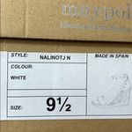 Maypol  Anthro white leather studded espadrille wedges Photo 7