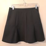 J.Crew Black Fluted In Double Crepe Skirt Photo 1