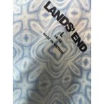 Lands' End Tunic Shift Dress Large NWT Nylon Paisley Cover Up Swimsuit UPF 50 Photo 1