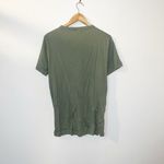 PINK - Victoria's Secret PINK Victoria’s Secret green tie front short sleeve shirt Photo 5