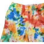 BP NWT . Womens Small Tye-Dye Elastic Waist Shorts Raw Hem Pockets HIgh Waist Photo 31