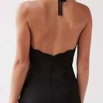 Urban Outfitters  Kimchi Blue Scalloped Halter Mini Dress Small NWT Photo 1