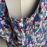 Anthropologie Anthropolohie Edme Esyllte Silk Floral Chiffon Beaded Epaulette Peplum Tank 14 Photo 6