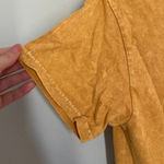 Cold Crush  Mustard Yellow Graphic Tshirt Size Small Photo 3