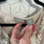 Lucky Brand Embroidered Tan Maxi Dress Photo 2