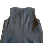 Betsey Johnson Black Shift Dress Daisy Buttons Mod Shift Fit Stretch Size 4 Photo 8