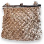 Handmade Light Beige Crochet Purse. Never used! Tan Photo 2
