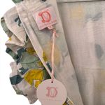 Victoria Dunn LEMON VICTORIA DUNN MINI TIE DRESS NWT M White Size M Photo 4