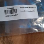 Golden Sheen Moonstone Stainless Steel Pendant Necklace Photo 10