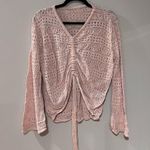 Amazon Beige Knit Long Sleeve Top NWOT Photo 2