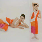 Mara Hoffman NWOT Pomelo Sloane Dress Red Multicolor Size Small Photo 2