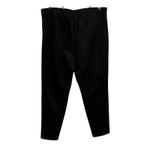 Loft Women’s XL Pull On Pants Black Velvet Like Elastic Waist Career Night Out Photo 4