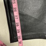 Wilfred Aritzia  Women Size 4 Black Faux Vegan Leather Straight Leg Melina Pants‎ Photo 9