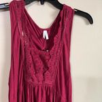 Vanity large burgundy tank top Red Photo 1