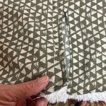 Denver Hayes Sleeveless Blouse Sz Xl Green Photo 7