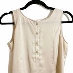 New York and Company Beige Sleeveless Dress Blouse Tan Size XS Photo 1
