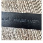 Chico's Chico’s black leather Metal adjustable belt Photo 11