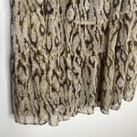 Apt. 9  Brown & Tan Pattern Flowy Midi Skirt Y2k Style Size 8 Photo 7