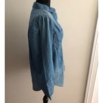 American Eagle Women's Denim Long Sleeve Button Photo 10