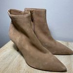 L'Agence L’Agence Aimee II Booties tan suede stiletto ankle boots 39.5 Photo 1