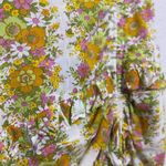 Her Pony the Label Bambi High Waist Ruched MIidi Skirt NWT Size Medium Yellow Photo 4