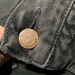 Disney Vintage 90s Mom Jeans Painted Mickey Minnie Black High Rise Straight Leg Photo 8