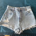 Revolve Rollas Jean Shorts  High-Waisted Duster Photo 5