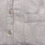 Madewell  Donegal Flannel Kentwood Oversized Shirt-Jacket Women's S Pink Ivory Photo 10