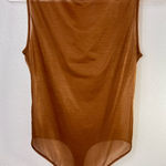 SKIMS  Shimmering Sheer Mesh Crewneck  Bodysuit Size XL Photo 0