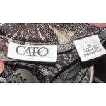Cato Women’s Satin Paisley Boho MIDI Skirt MEDIUM Photo 10