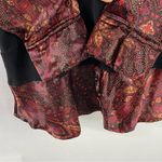 Susan Lawrence 2-in-1 Sweater Vest Satin Blouse Top - Medium Photo 5