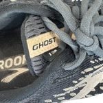 Brooks  Ghost 13 Running Shoes Women's 7 Black Gray Mesh Cushion Neutral Sneaker Photo 2