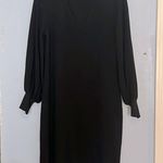 Sam Edelman  Balloon Sleeve V Neck Knit Sweater Dress Photo 1