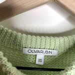 Olivia Rubin Aria Ombré Rainbow Sweater Pastel Ombre Womens XS Green Photo 11